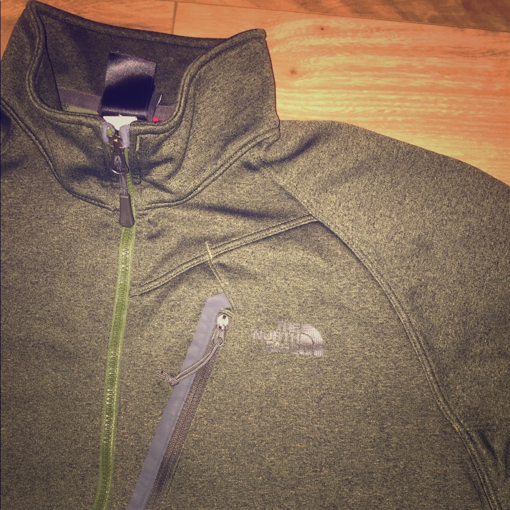 Olive Green North face Jacket